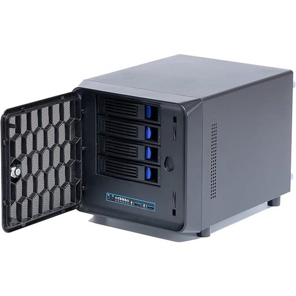 4-Bay DIY NAS Case with Hot Swap Backplane