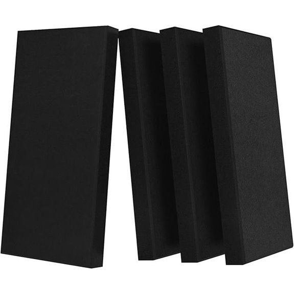 UMIACOUSTICS 4 Pack Acoustic Soundproof Panels