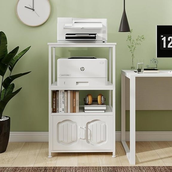Natwind 4-Tier Printer Stand with Storage