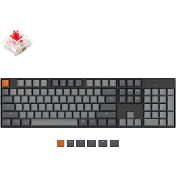Keychron K10 Full-Size Bluetooth Mechanical Keyboard