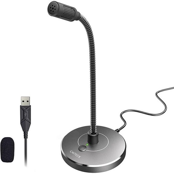 CMTECK USB Microphone G009 for PC Gaming & Podcasting