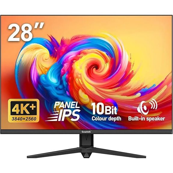 Gawfolk 28 4K IPS Monitor with Speakers