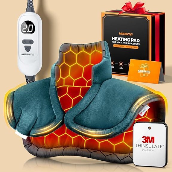 Graphene Heating Pad with 6 Heat Settings and Timer