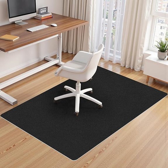 Office Chair Mat for Hardwood & Tile Floors