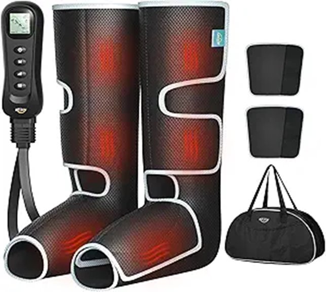 ALLJOY Leg Massager with Heat and Compression
