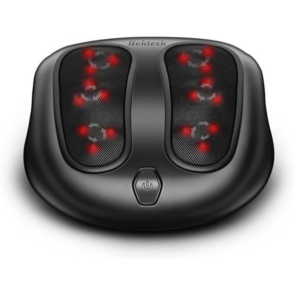 Nekteck Heated Foot Massager with Heat and Kneading