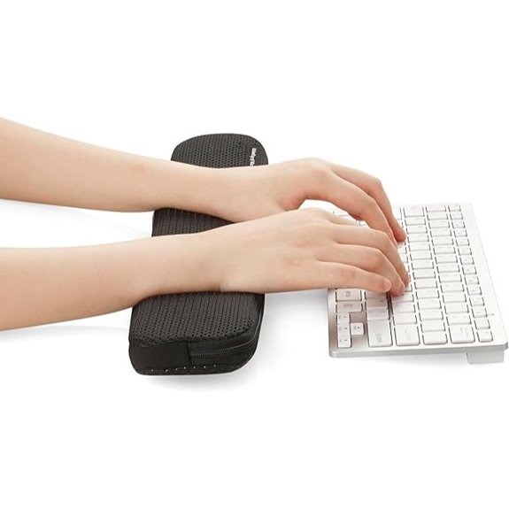 Warm Keyboard Pad with Infrared Heat and Wrist Rest
