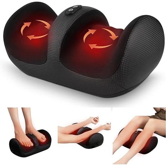 Nekteck Foot Massager with Heat & Rollers