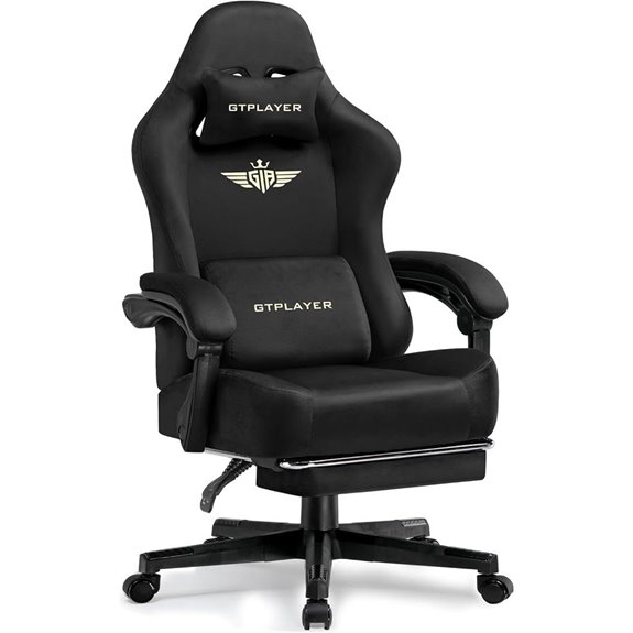 GTRACING Heavy Duty Gaming Chair with Footrest