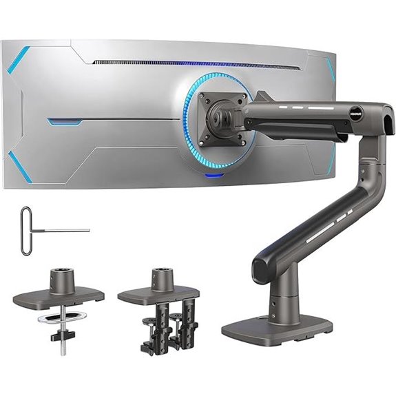 heavy duty monitor arm