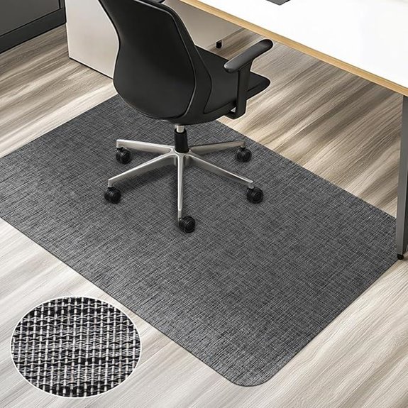 AiBOB Heavy Duty Office Chair Mat for Hard Floors
