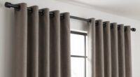 heavy duty soundproof curtain rods
