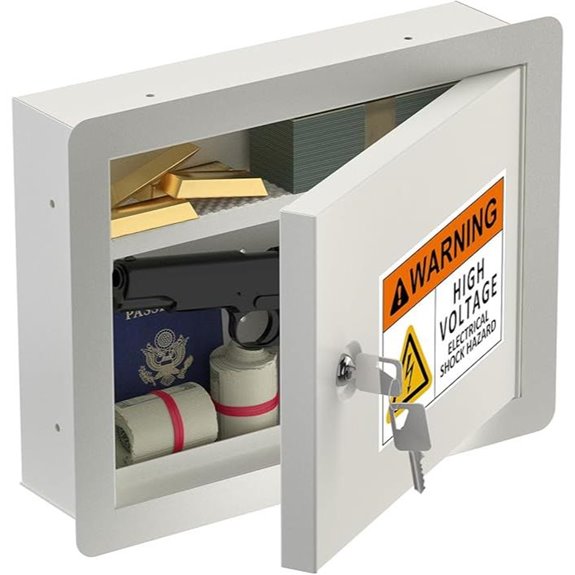 Disguised In-Wall Safe with Key Lock 16-Inch Stud