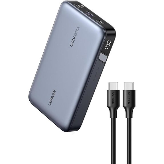 UGREEN 20000mAh 100W Power Bank with Digital Display