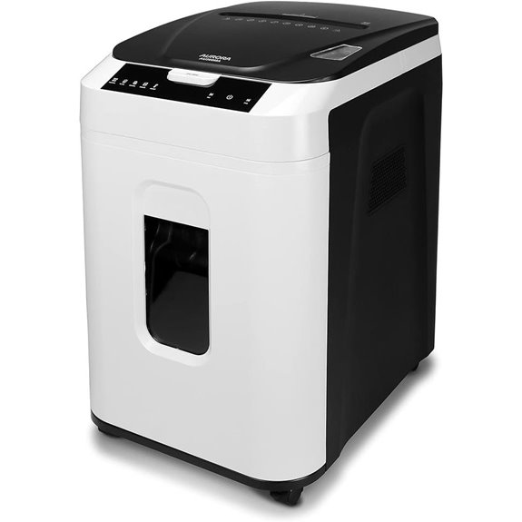 Aurora Commercial Micro-Cut Paper Shredder 200 Sheets