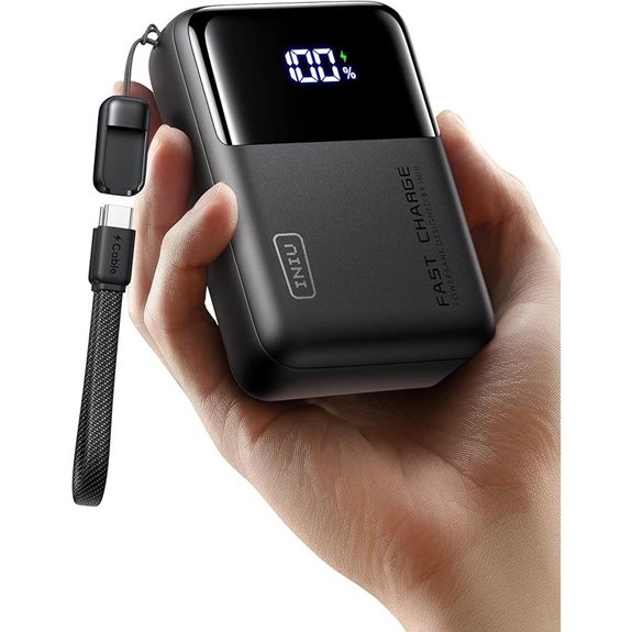 INIU 100W 25000mAh Power Bank with Digital Display