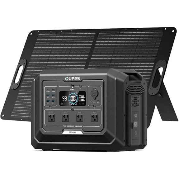 high power solar generator system