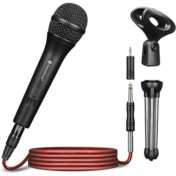 Professional Dynamic Microphone with XLR Cable
