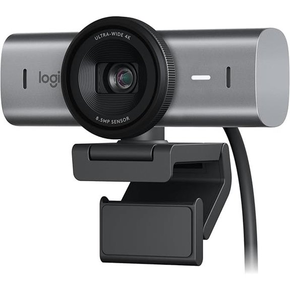 Logitech MX Brio 4K Webcam with Show Mode