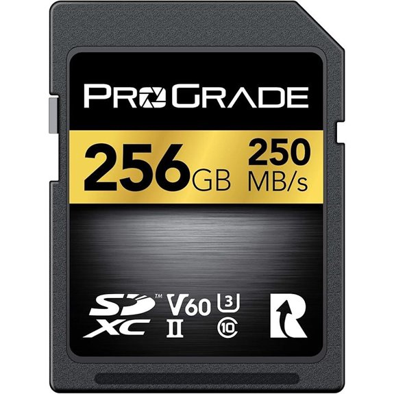 Prograde SD UHS-II 256GB Card with Fast Speeds