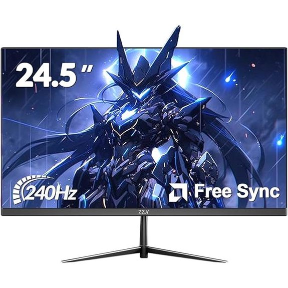 ZZA 24.5 Gaming Monitor 240Hz FHD FreeSync