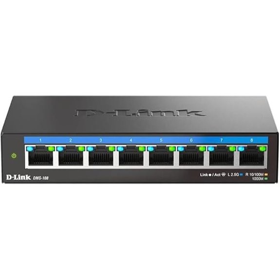 D-Link 8-Port 2.5GB Gaming Switch