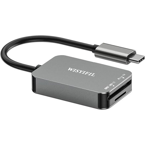 UHS-II USB C Card Reader for SD & Micro SD