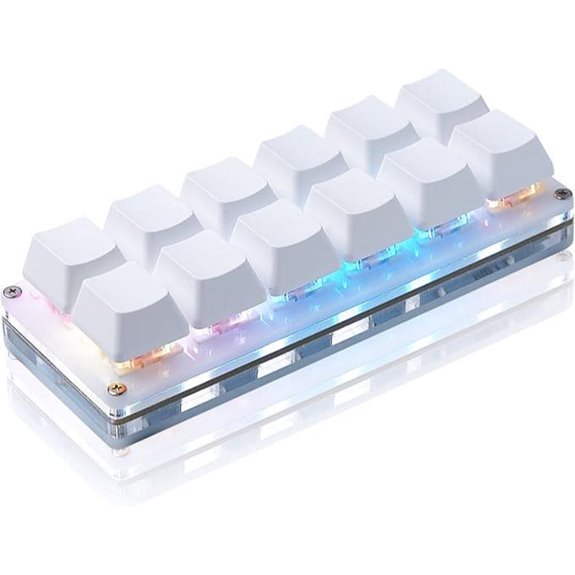 Newhui 12-Key Mechanical Gaming Keyboard (Wired Hot Swappable)