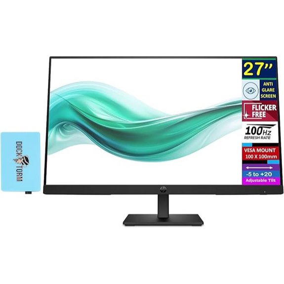HP 27 FHD IPS Monitor with VESA and Hub