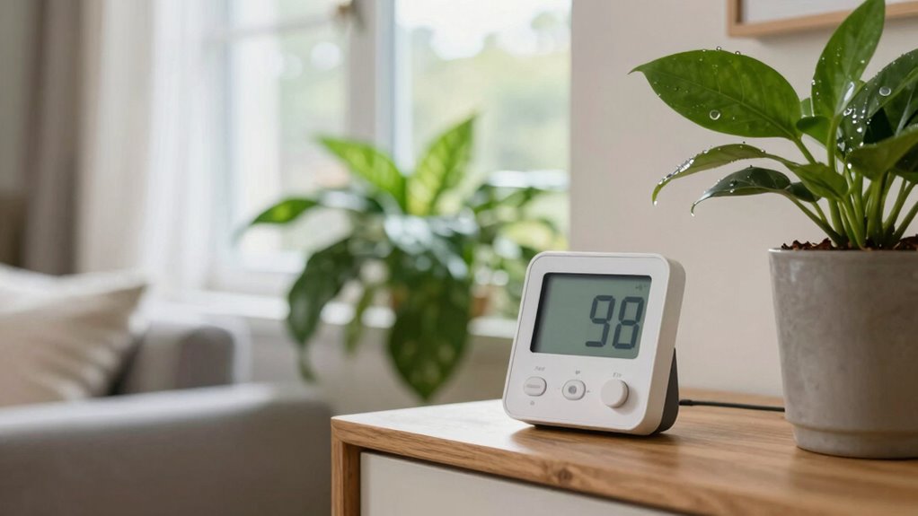ideal indoor humidity range