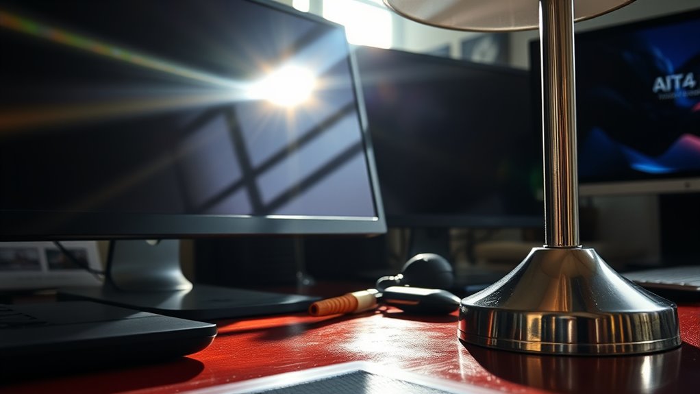 identify and reduce glare