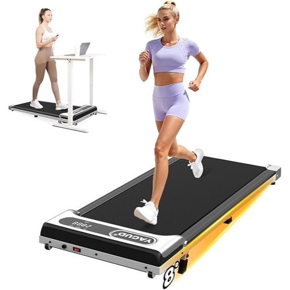 Walking Pad with Incline and Remote 2.5HP Treadmill