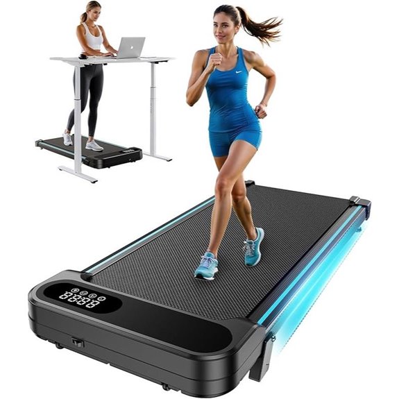 HUANUO Walking Pad Treadmill with Incline and Remote