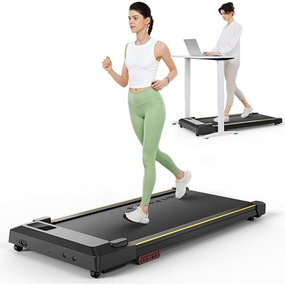 Walking Pad with 9% Incline and Remote Control