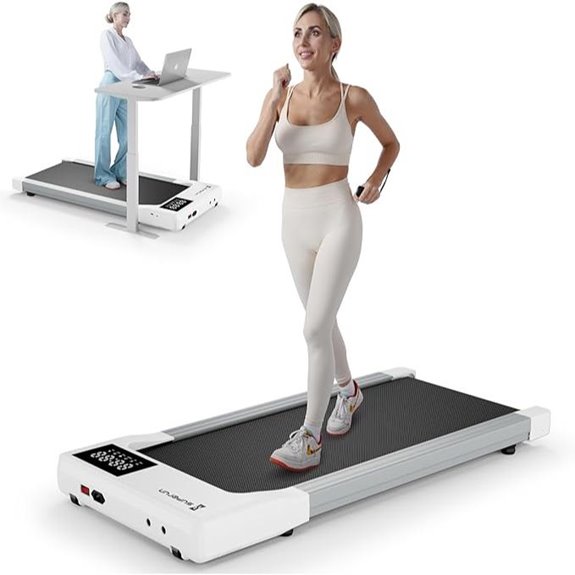 6% Incline Walking Pad Treadmill with Remote