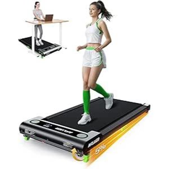 Akluer Incline Walking Pad Treadmill with Remote