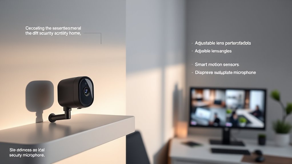 indoor security camera considerations