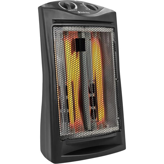 Comfort Zone Infrared Space Heater with Thermostat