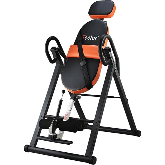 Inversion Table for Back Pain Relief and Decompression