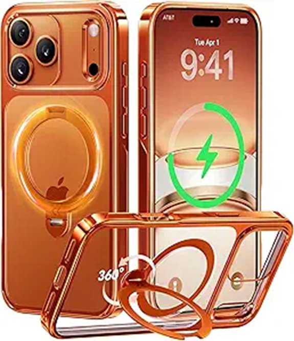 CASEKOO iPhone 17 Pro Max Case with Magnetic Stand