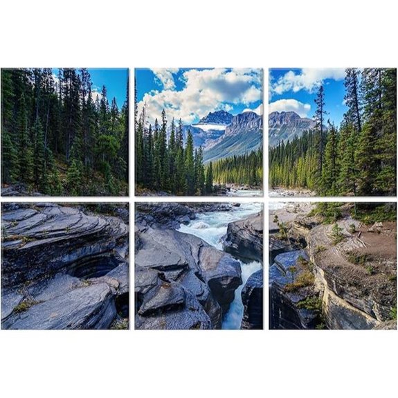 JBER Art Acoustic Wall Panels 6-Pack (MASAYA CANYON)