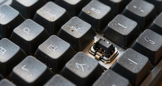 keep keyboards dust free regularly