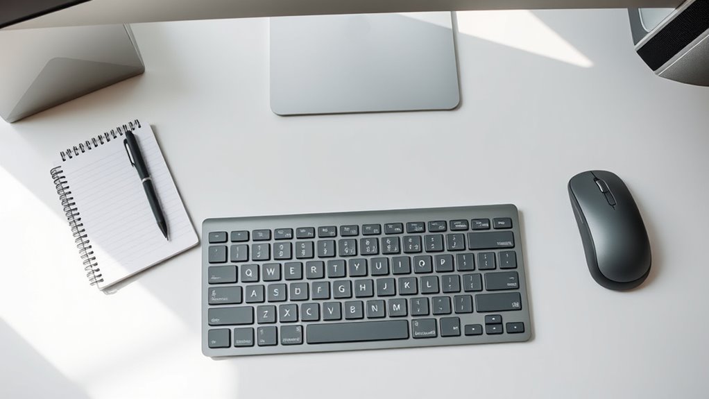 keep notepad within reach