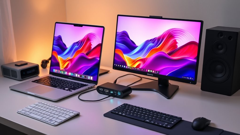 key docking station features