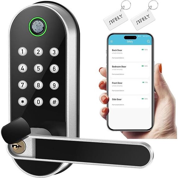 Smart Door Lock with Keyless Entry and Remote Access