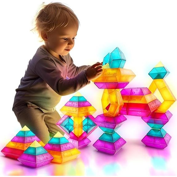 Stacking Block Set for Kids 3-6 Years Old