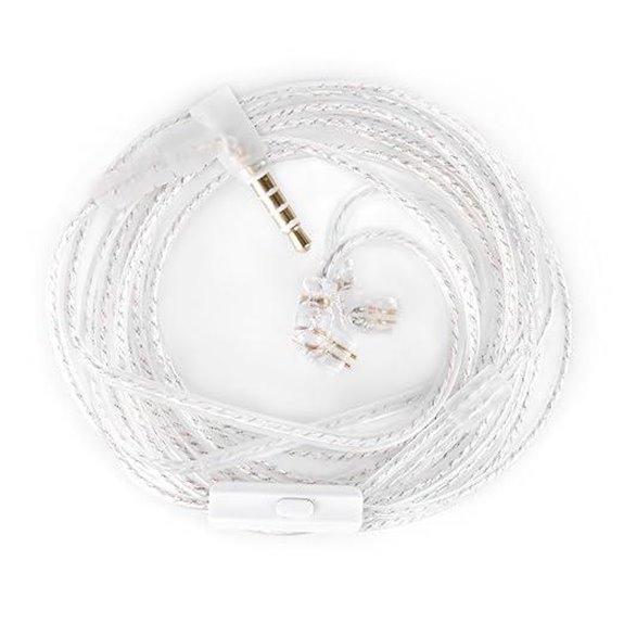 IEM Cable with Mic for KZ ZS10 Pro and ZSN Pro