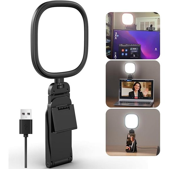 Upgraded Ring Light for Laptop and Monitor