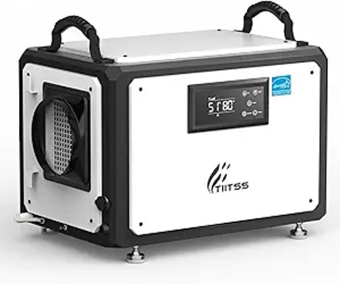 Commercial 120 Pint Dehumidifier with Pump