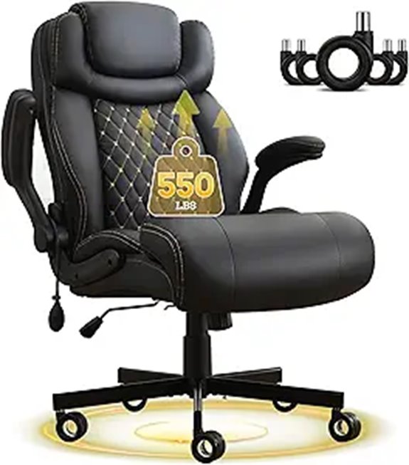 Big & Tall Office Chair with Lumbar Support